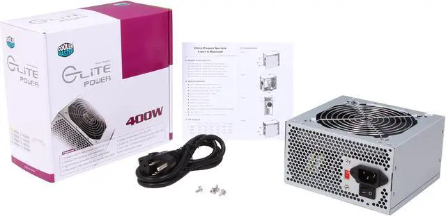 Alt view image 7 of 7 - Cooler Master Elite Power - 400W Power Supply