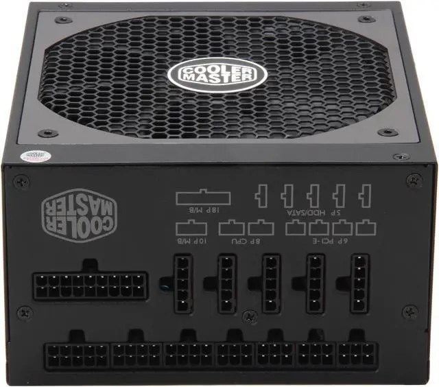 Alt view image 6 of 7 - Cooler Master V850 - Fully Modular 850W 80 PLUS Gold PSU with Silencio Silent 135mm fan