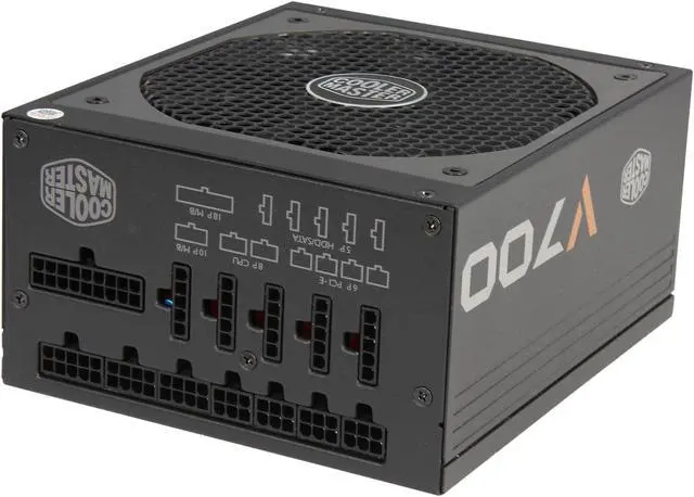 Alt view image 4 of 7 - Cooler Master V700 - 700W Power Supply with Fully Modular Cables and 80 PLUS Gold Certification