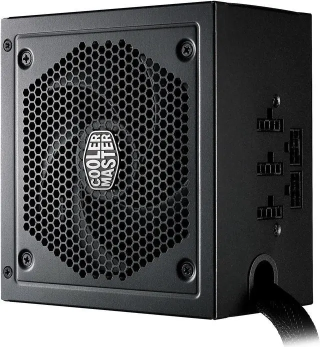 Alt view image 2 of 11 - Cooler Master Master Watt 650W Semi-Fanless Silencio Fan, Semi-Modular 80 PLUS Bronze Power Supply