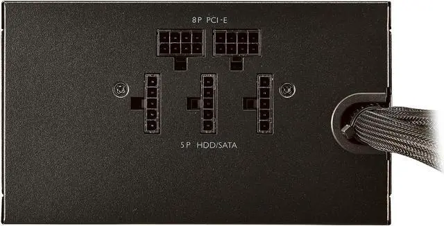 Alt view image 7 of 11 - Cooler Master Master Watt 650W Semi-Fanless Silencio Fan, Semi-Modular 80 PLUS Bronze Power Supply