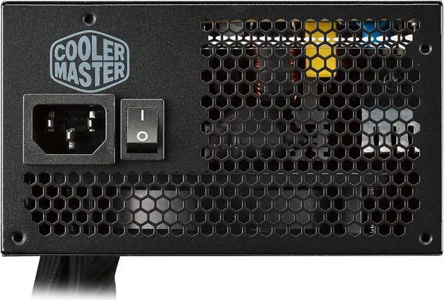 Alt view image 6 of 11 - Cooler Master Master Watt 650W Semi-Fanless Silencio Fan, Semi-Modular 80 PLUS Bronze Power Supply