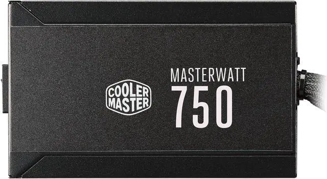 Alt view image 8 of 11 - Cooler Master Master Watt 750 Watt Semi-Fanless Silencio Fan, Semi-Modular 80 PLUS Bronze Power Supply