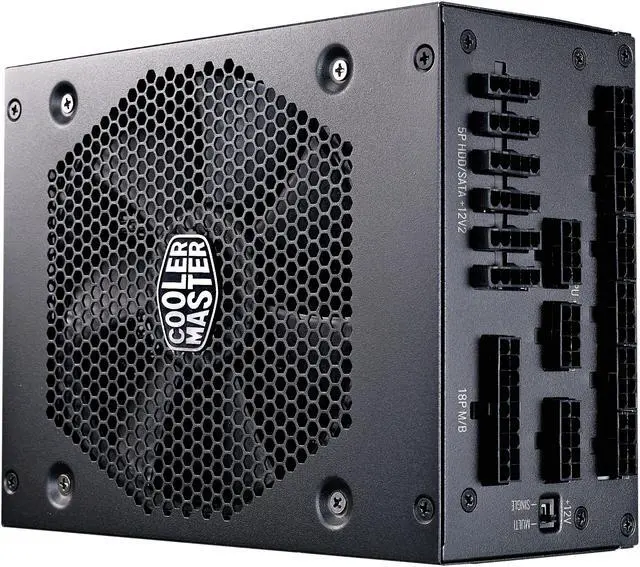 Alt view image 2 of 9 - Cooler Master V1300 Platinum 1300W Full-Modular, 80 PLUS Platinum, Japanese Capacitors, Single/Multi Rail Switch, 10 Year Warranty Power Supply