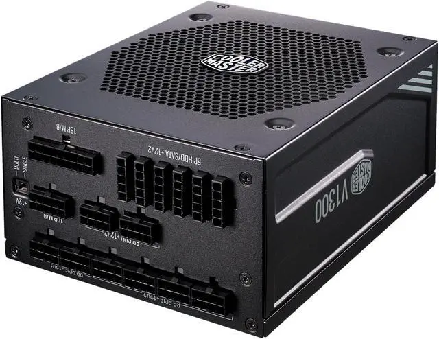 Alt view image 4 of 9 - Cooler Master V1300 Platinum 1300W Full-Modular, 80 PLUS Platinum, Japanese Capacitors, Single/Multi Rail Switch, 10 Year Warranty Power Supply