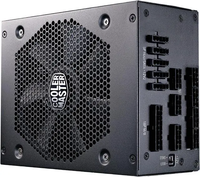 Alt view image 4 of 9 - Cooler Master V1000 Platinum 1000W Full-Modular, 80 PLUS Platinum, Japanese Capacitors, Single/Multi Rail Switch, 10 Year Warranty Power Supply