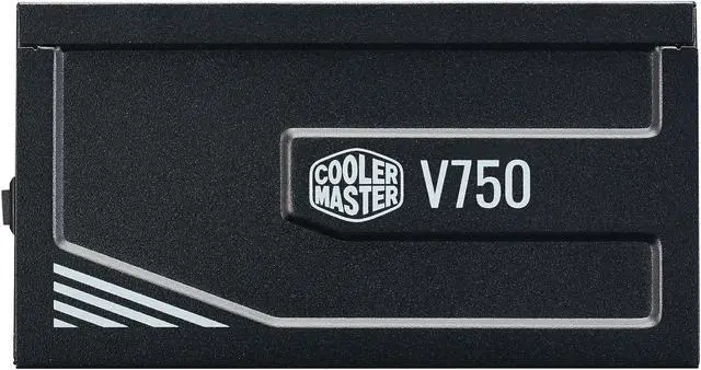 Alt view image 8 of 16 - Cooler Master V750 Gold V2 Full Modular, 750W, 80+ Gold Efficiency, Semi-fanless Operation, 16AWG PCIe High-efficiency Cables, 10 Year Warranty