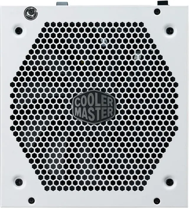 Alt view image 4 of 15 - Cooler Master V850 Gold V2 White Edition Full Modular, 850W, 80+ Gold Efficiency, Semi-fanless Operation, 16AWG PCIe High-efficiency Cables, 10 Year Warranty