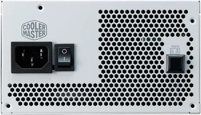 Alt view image 9 of 15 - Cooler Master V850 Gold V2 White Edition Full Modular, 850W, 80+ Gold Efficiency, Semi-fanless Operation, 16AWG PCIe High-efficiency Cables, 10 Year Warranty