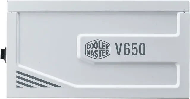 Alt view image 8 of 16 - Cooler Master V650 Gold V2 White Edition Full Modular, 650W, 80+ Gold Efficiency, Semi-fanless Operation, 16AWG PCIe High-efficiency Cables, 10 Year Warranty