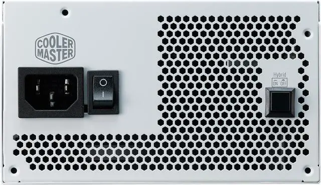 Alt view image 10 of 16 - Cooler Master V550 Gold White Edition V2 Full Modular, 550W, 80+ Gold Efficiency, Semi-fanless Operation, 16AWG PCIe High-efficiency Cables, 10 Year Warranty