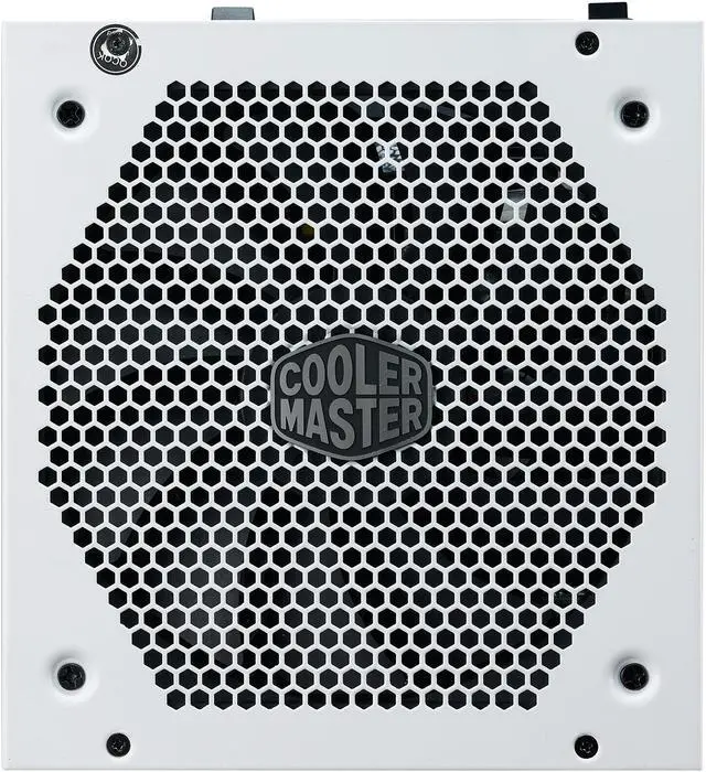 Alt view image 3 of 16 - Cooler Master V550 Gold White Edition V2 Full Modular, 550W, 80+ Gold Efficiency, Semi-fanless Operation, 16AWG PCIe High-efficiency Cables, 10 Year Warranty