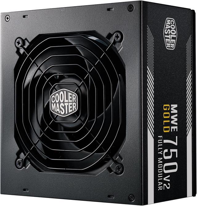 Alt view image 9 of 16 - Cooler Master MWE Gold 750 V2 Fully Modular, 750W, 80+ Gold Efficiency, Quiet HDB Fan, 2 EPS Connectors, High Temperature Resilience, 5 Year Warranty