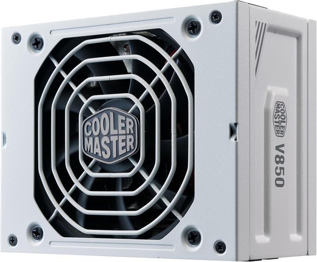 Alt view image 12 of 16 - Cooler Master V850 SFX Gold White Edition Full Modular, 850W, 80+ Gold Efficiency, ATX Bracket Included, Quiet FDB Fan, SFX Form Factor, 10 Year Warranty