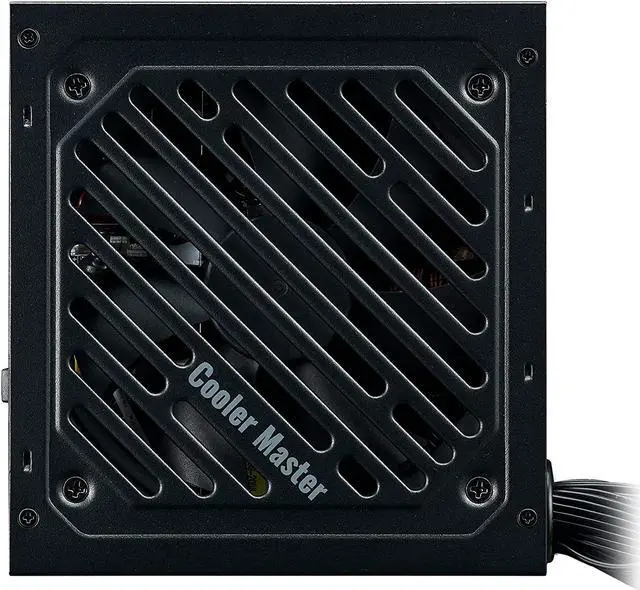 Alt view image 4 of 15 - Cooler Master G600 Gold Power Supply, 600W 80+ Gold Efficiency, Intel ATX Version 2.52, Fixed Flat Black Cables. Quiet HDB Fan, 5 Year Warranty