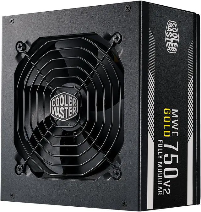 Alt view image 3 of 11 - Cooler Master MWE Gold 750 V2 MPE-7501-AFAAG-U2 750W ATX12V 80 PLUS GOLD Certified Full Modular Active PFC Power Supply