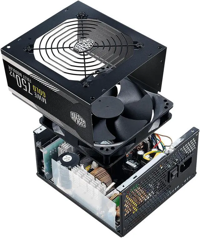 Alt view image 11 of 11 - Cooler Master MWE Gold 750 V2 MPE-7501-AFAAG-U2 750W ATX12V 80 PLUS GOLD Certified Full Modular Active PFC Power Supply