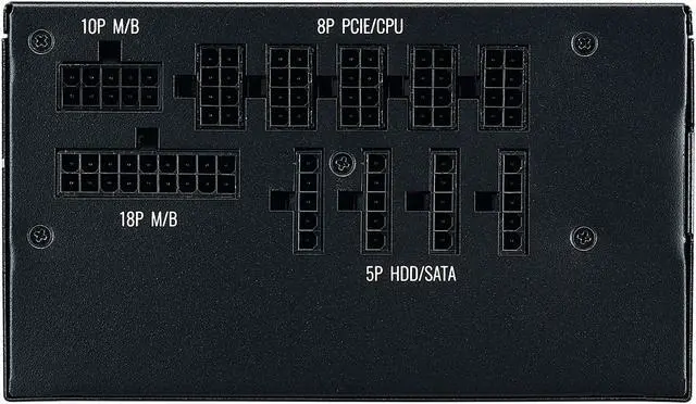 Alt view image 6 of 11 - Cooler Master MWE Gold 750 V2 MPE-7501-AFAAG-U2 750W ATX12V 80 PLUS GOLD Certified Full Modular Active PFC Power Supply