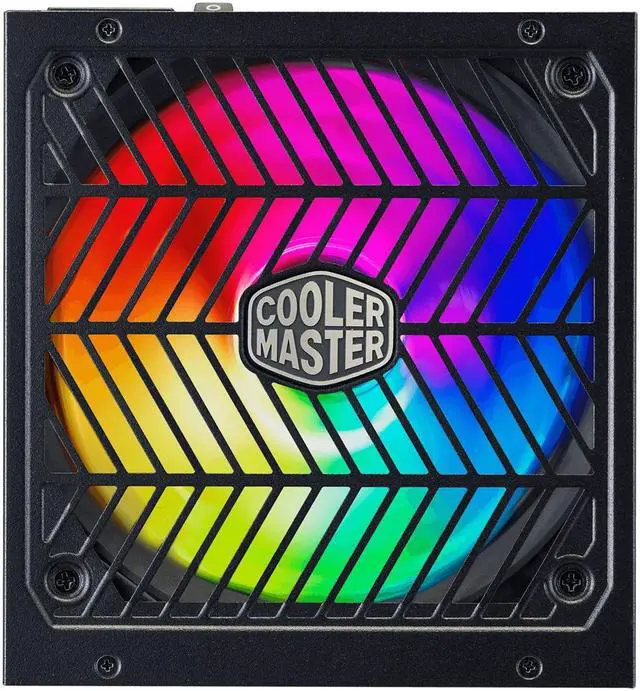 Alt view image 7 of 8 - Cooler Master XG850 Plus Platinum ARGB Fully Modular, 850W, 80+ Platinum, ARGB 135mm Silent Fan, Built-in Information Display Panel , Intel ATX 12V Ver 2.53, 100% Japanese Capacitors