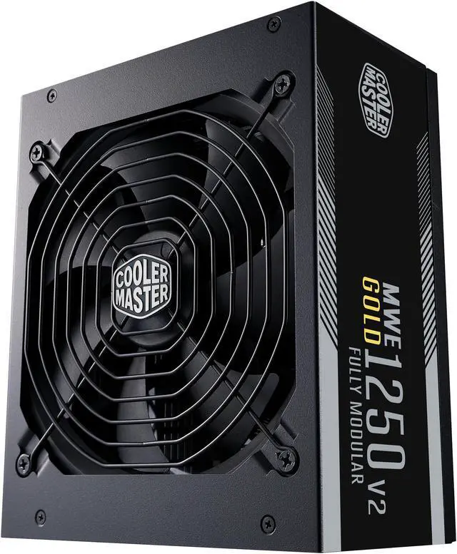 Alt view image 9 of 12 - Cooler Master MWE Gold 1250 V2 ATX3.0 Fully Modular, 1250W, 80+ Gold Efficiency, Quiet 140mm FDB Fan, 2 EPS Connectors, High Temperature Resilience,  (MPE-C501-AFCAG-3US)