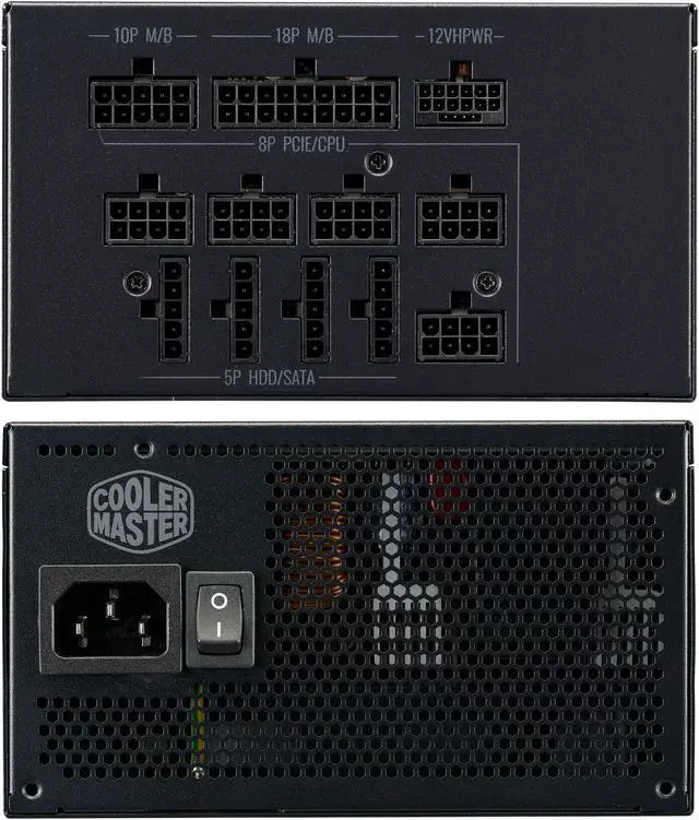 Alt view image 11 of 12 - Cooler Master MWE Gold 1250 V2 ATX3.0 Fully Modular, 1250W, 80+ Gold Efficiency, Quiet 140mm FDB Fan, 2 EPS Connectors, High Temperature Resilience,  (MPE-C501-AFCAG-3US)