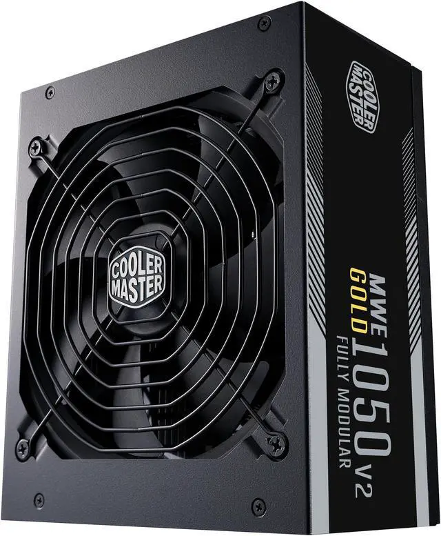 Alt view image 9 of 12 - Cooler Master MWE Gold 1050 V2 ATX3.0 Fully Modular, 1050W, 80+ Gold Efficiency, Quiet 140mm FDB Fan, 2 EPS Connectors, High Temperature Resilience,  (MPE-A501-AFCAG-3US)
