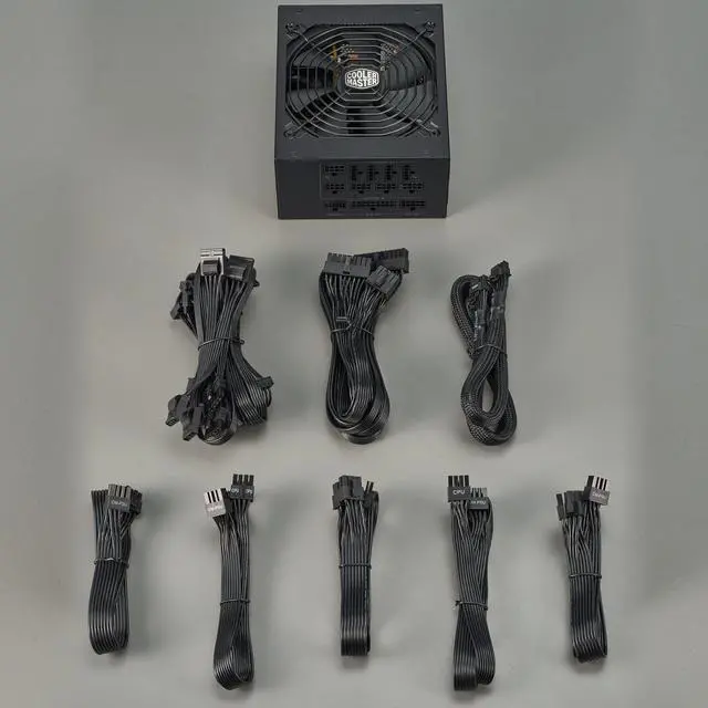 Alt view image 12 of 12 - Cooler Master MWE Gold 1050 V2 ATX3.0 Fully Modular, 1050W, 80+ Gold Efficiency, Quiet 140mm FDB Fan, 2 EPS Connectors, High Temperature Resilience,  (MPE-A501-AFCAG-3US)