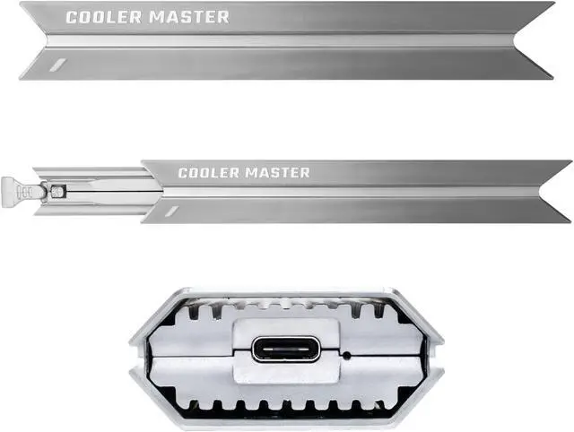 Alt view image 11 of 12 - CoolerMaster Oracle AIR High Speed NVME M.2 SSD Enclosure, Full Toolless, Aluminum, USB 3.2 Gen 2 Type-C, Write|Read Gbp 10,Write| Read MB/s 1054, SSD Size 2280|2260|2242|2240|2230 (SOA010-ME-00)