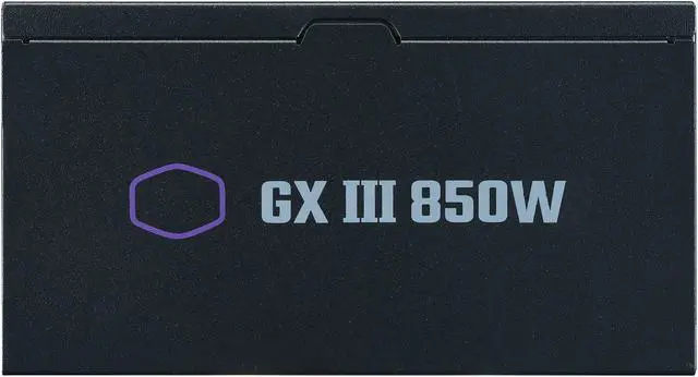 Alt view image 5 of 9 - Cooler Master GX III Gold 850W ATX3.0 Full Modular Power Supply, 850W, 80+ Gold, 90-Degree 12VHPWR PCIe 5.0 Connector, Silent Fan | Zero-RPM, 10 Year Warranty (MPX-8503-AFAG-BUS)