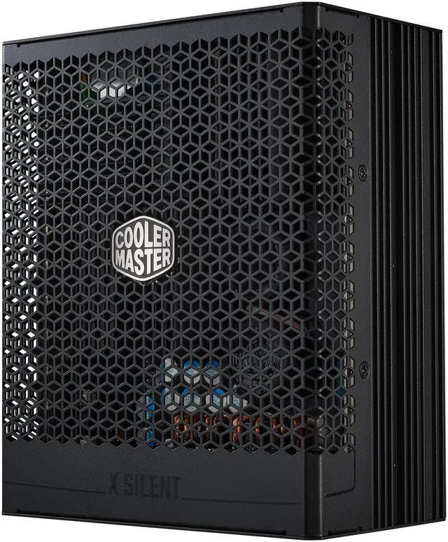 Main image of Cooler Master X Silent Edge Platinum 850 Fanless ATX 3.1 Full Modular PSU, 850W 80+ Platinum, 90° 12VHPWR 450W PCIe 5.1, Infineon CoolMOS, Heat Pipe Technology, GPU Support RX7900 XTX|RTX 4090, 15Year