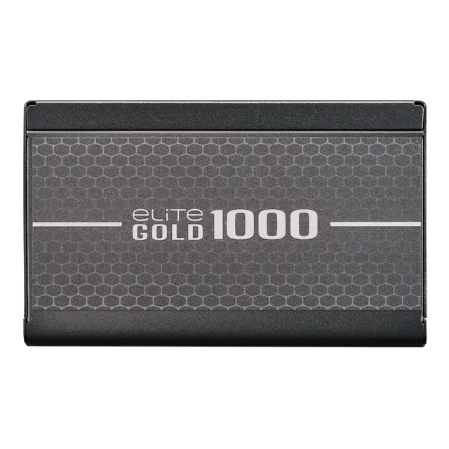 Alt view image 3 of 7 - Cooler Master Elite Gold 1000W Power Supply, PCIe 5.1 Ready Certification Cybenetics Gold & Noise Standard++, 80 PLUS Gold, 1000W, ATX 3.1, 12V-2x6 Cable, Low Noise, Fully Modular