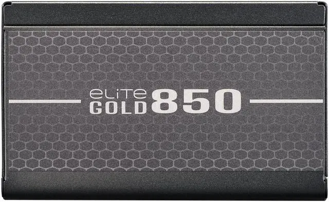 Alt view image 3 of 7 - Cooler Master Elite Gold 850W Power Supply, PCIe 5.1 Ready Certification Cybenetics Gold & Noise Standard++, 80 PLUS Gold, 850W, ATX 3.1, 12V-2x6 Cable, Low Noise, Fully Modular