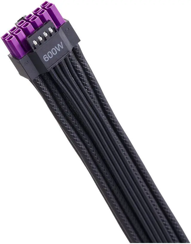 Alt view image 5 of 7 - Cooler Master Elite Gold 850W Power Supply, PCIe 5.1 Ready Certification Cybenetics Gold & Noise Standard++, 80 PLUS Gold, 850W, ATX 3.1, 12V-2x6 Cable, Low Noise, Fully Modular