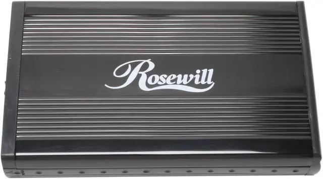 Alt view image 2 of 6 - Rosewill RX35MV-U-BU BLK 3.5" IDE to USB 2.0 External Enclosure (Black Aluminum & plastic)