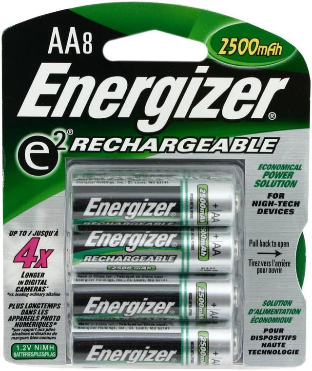 8 x Energizer Rechargeable AA batteries Accu Recharge Extreme NiMH 2300mAh  HR6