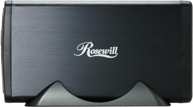 Alt view image 5 of 9 - Rosewill RX353-S BLK (Black) 3.5" SATA to USB & eSATA Ext. Enclosure w/Int.40mm fan