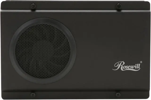 Alt view image 3 of 5 - Rosewill RX-358 V2 BLK - Black, 3.5" SATA to USB & eSATA External Enclosure with Internal 80 mm Fan