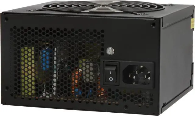 Main image of HIPRO K1 HP-D6301AW 630 W ATX12V V2.2 SLI Ready CrossFire Ready Active PFC Power Supply with power cord