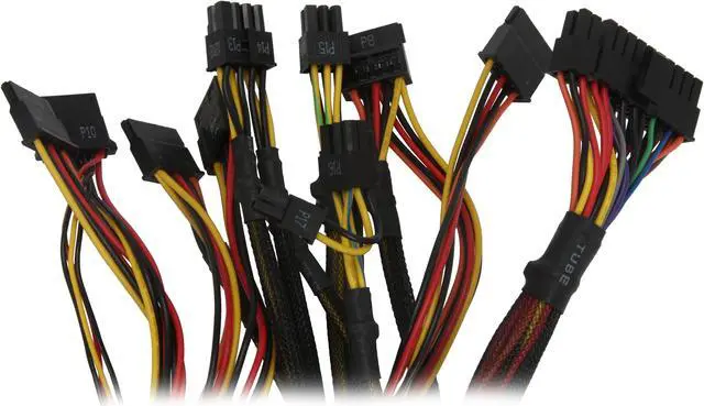 Alt view image 6 of 9 - HIPRO K1 HP-D6301AW 630 W ATX12V V2.2 SLI Ready CrossFire Ready Active PFC Power Supply with power cord