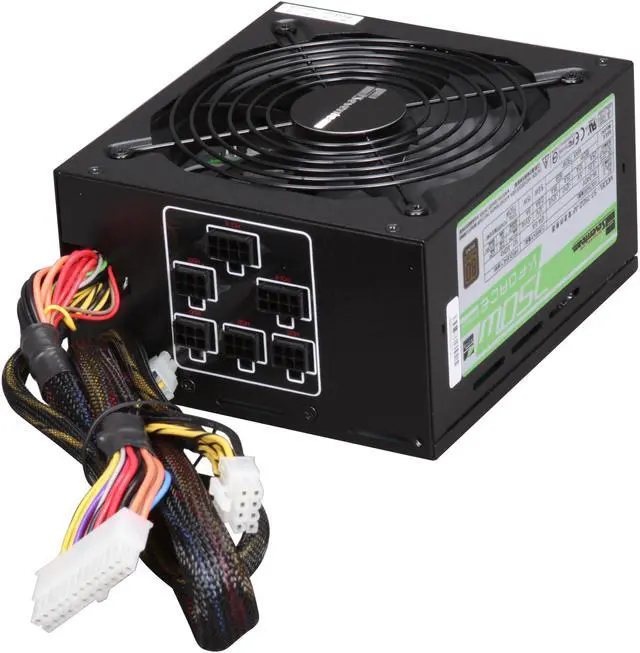 Alt view image 5 of 7 - Seventeam ST-750ZAF 750 W ATX 12V V2.2 SLI Certified CrossFire Ready 80 PLUS BRONZE Certified Modular Active PFC Power Supply