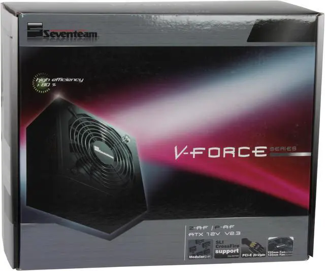 Alt view image 9 of 9 - Seventeam ST-650PAF 650 W ATX 12V V2.2 SLI Ready CrossFire Ready 80 PLUS BRONZE Certified Active PFC Power Supply