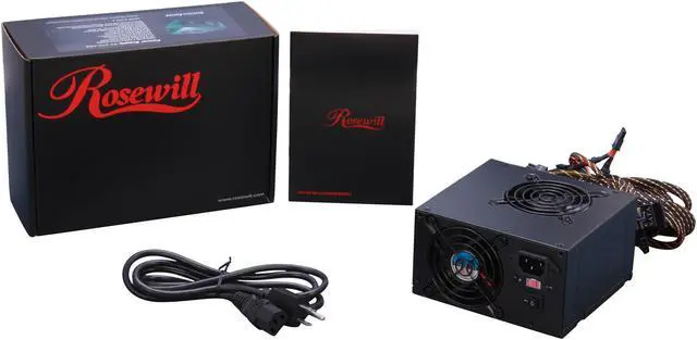 Alt view image 7 of 7 - Rosewill Stallion Series RD450-2-DB 450W ATX V2.2    Power Supply