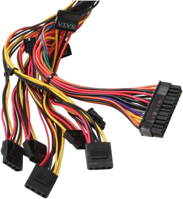Alt view image 4 of 7 - Rosewill 350W ATX 12V v2.2 Power Supply - RV350-2