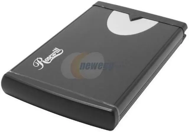 Main image of Rosewill RX250-U Aluminum 2.5" IDE USB 2.0 External Enclosure with One Touch Backup function