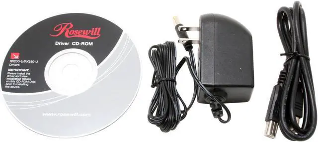 Alt view image 4 of 5 - Rosewill RX350-U BLK Aluminum 3.5" IDE USB 2.0 External Enclosure with One Touch Backup function