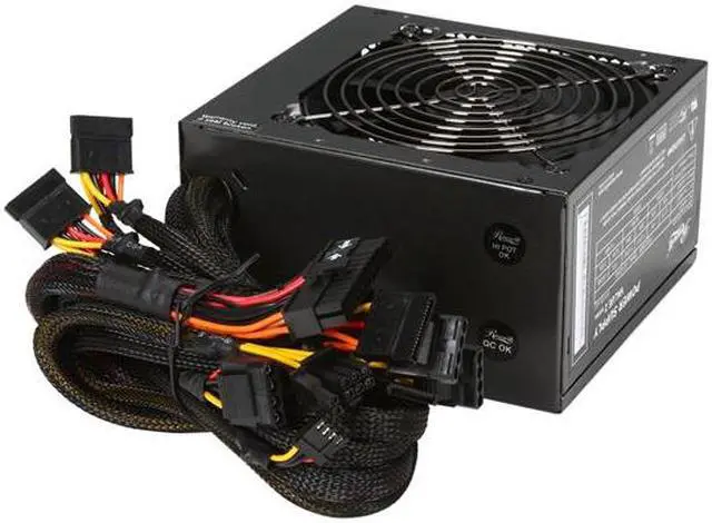 Alt view image 4 of 7 - Rosewill RV2-500 500 W ATX12V v2.2 / EPS12V SLI Ready Power Supply