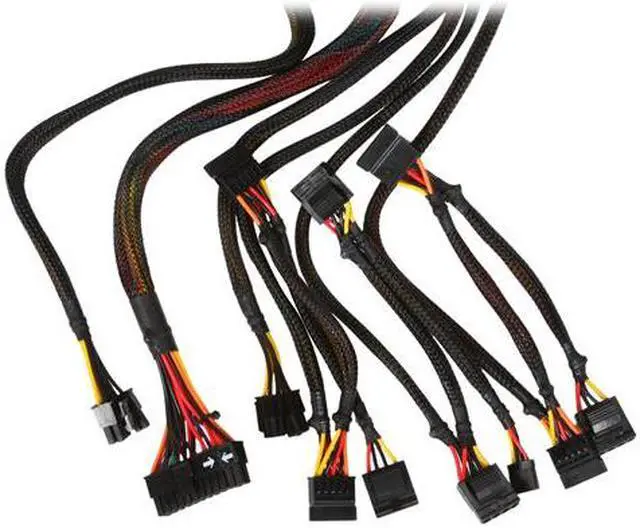 Alt view image 6 of 7 - Rosewill RV2-500 500 W ATX12V v2.2 / EPS12V SLI Ready Power Supply