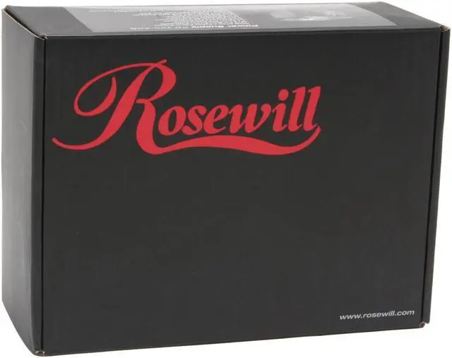 Alt view image 8 of 8 - Rosewill Stallion Series 500W ATX12V Gaming Power Supply - RD500-2DB