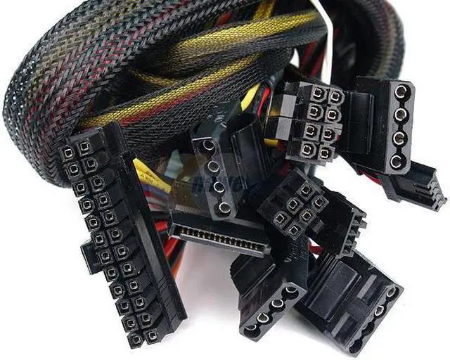 Alt view image 4 of 7 - Rosewill RV430-2-FRB-S 430 W ATX 12V Ver.2.01 Power Supply