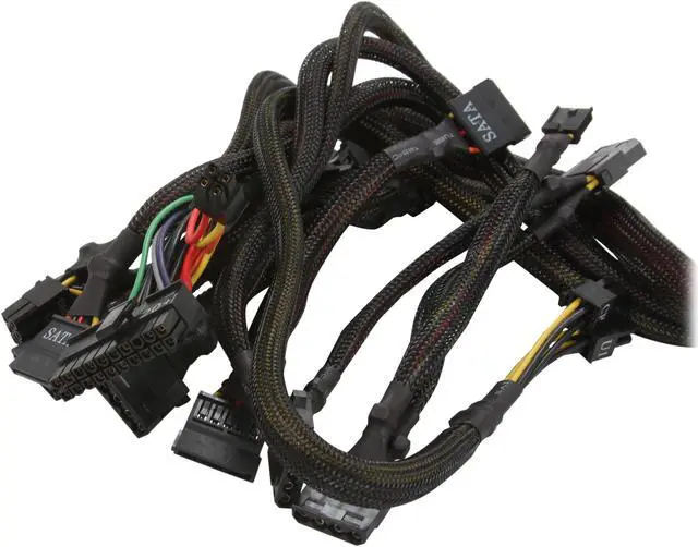 Alt view image 5 of 6 - Rosewill CAPSTONE-450 - 450-Watt Active PFC Power Supply - Continuous @ 122 Deg. F (50C), 80 PLUS Gold, ATX12V v2.31 & EPS12V v2.92, Intel Haswell, SLI & CrossFire-Ready